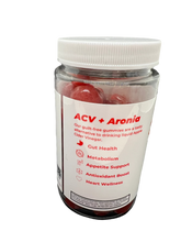 Load image into Gallery viewer, Apple Cider Vinegar + Aronia Gummies