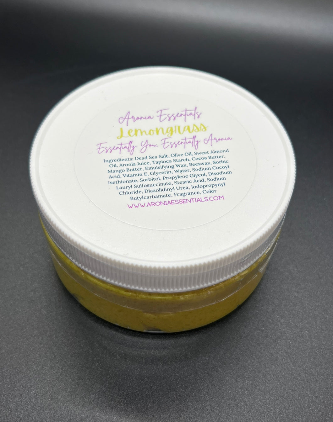 Lemongrass Salt Scrub
